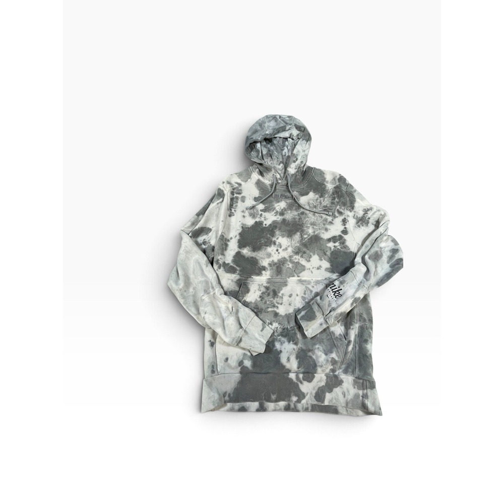 Nike Sportswear French Terry Hoodie Pullover Tie Dye Sweater Mens S